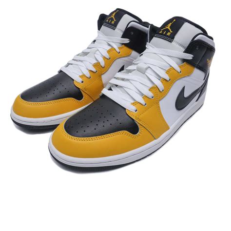 Air Jordan 1 Mid 'Yellow Ochre' & SNEAKERBOX