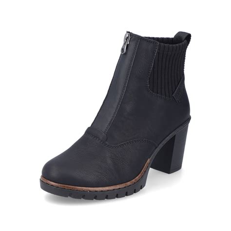 Rieker Damen Stiefeletten Tiefschwarz Artikelnummer Y2550 00