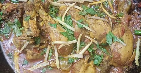 Chicken Karahistreet Style Recipe By Madiha Kamran Cookpad