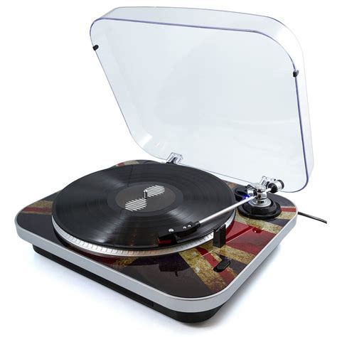 Jam Record Player In Union Jack Retro Ts Cuckooland