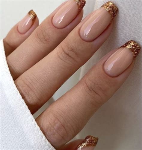 30 Elegant Glitter French Tip Nails To Add Sparkle To Your Manicure Your Classy Look