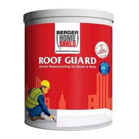 Berger 20 Ltr Home Shield Roofguard Waterproof Coating At Rs 80 Litre