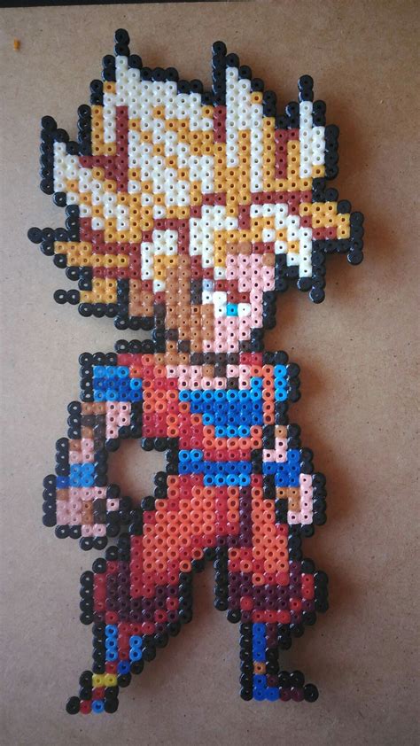 Pixel Art Goku Ultra Instinct 31 Idées Et Designs Pour Vous Inspirer En Images Easy Perler