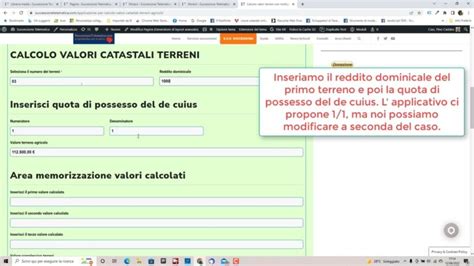 Scopri Come Calcolare Il Valore Del Terreno Per Successione Guida