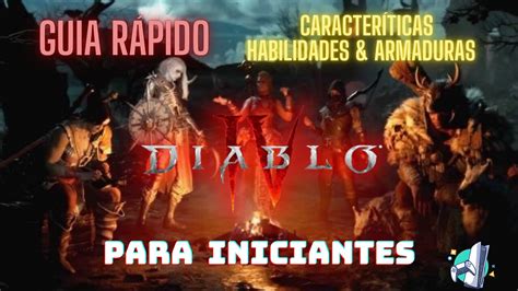 Diablo IV Guia Para Iniciantes Habilidades Armaduras