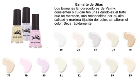 Esmaltes Valmy Mercadolibre