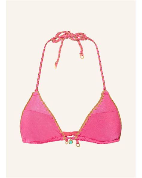 Banana Moon Triangel Bikini Top NAZCA BOSCO In Pink Lyst DE