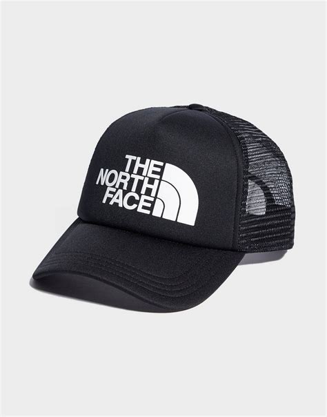 Black The North Face Logo Trucker Cap Jd Sports