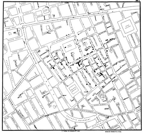 4-Map of cholera infection in London (1854) | Download Scientific Diagram