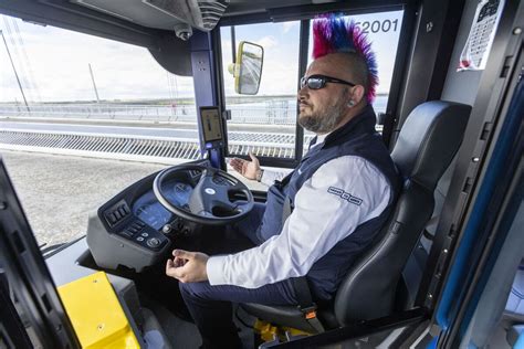 Uk S First Driverless Bus Service Starts Taking Passengers Bloomberg