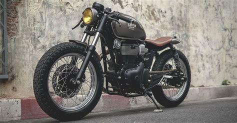 'Khun' is a custom built Royal Enfield Meteor 350 motorcycle by Zeus ...