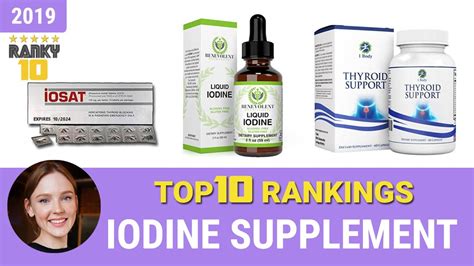 Best Iodine Supplement Top 10 Rankings Review 2019 And Buying Guide