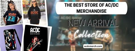 Acdc Merch Shop ⚡️ Official Acdc Merchandise Store