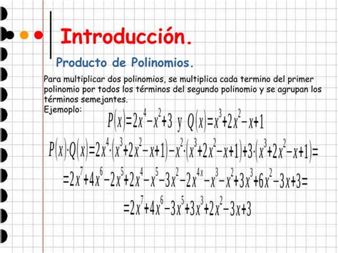 Tema Polinomios Y Fracciones Algebraicas Ppt Descarga Gratuita