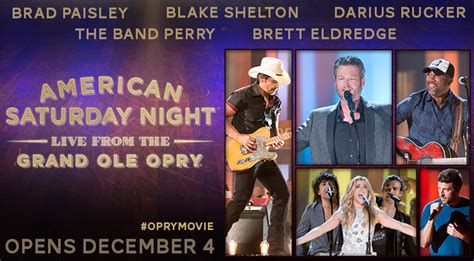 American Saturday Night Live From The Grand Ole Opry