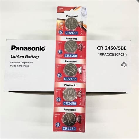 Panasonic Cr Lithium Battery Pc Pcs Shopee Malaysia