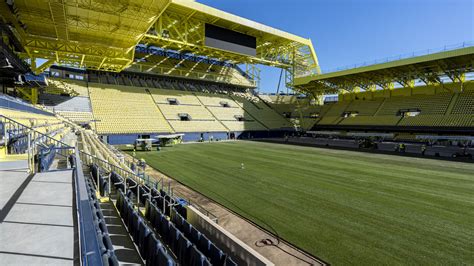 El Estadio de la Cerámica ya se prepara para el Villarreal Valencia