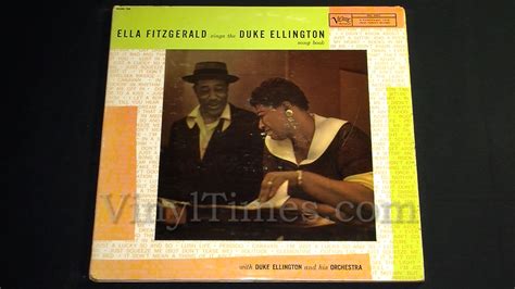 Ella Fitzgerald Sings The Duke Ellington Songbook Vol Vinyl Lp