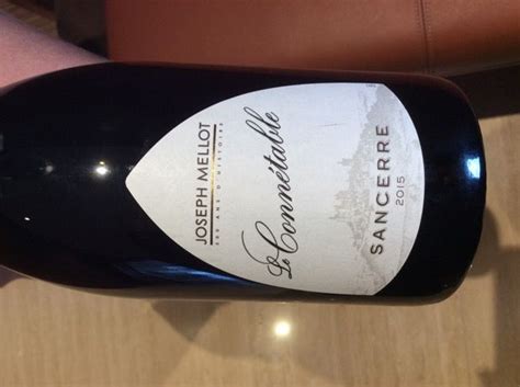 2019 Joseph Mellot Sancerre Rouge Le Connétable France Loire Valley