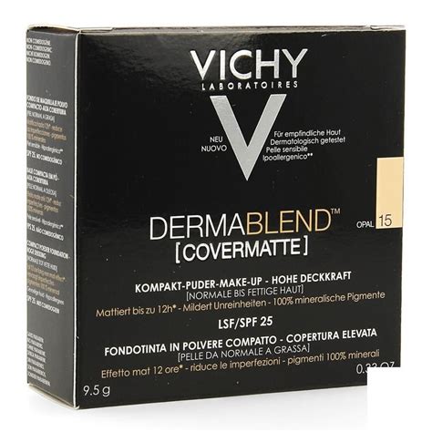 Buy Vichy Dermablend Covermatte 15 Opal Powder 9 5g Now For Only 26