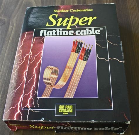 Nordost Super Flatline Speaker Cables Meter For Sale Us Audio Mart