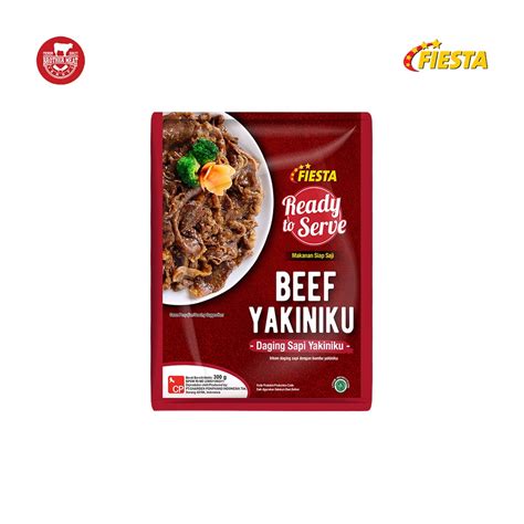 Jual Fiesta Ready To Serve Beef Yakiniku 300gr Shopee Indonesia