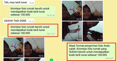 Chat Akal Akalan Kakak Suruh Adiknya Bersihin Rumah Ini Kocak