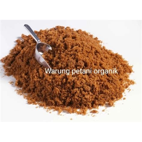 Jual Gula Semut Organik 1 Kg Murni Alami Gula Aren Serbuk Shopee