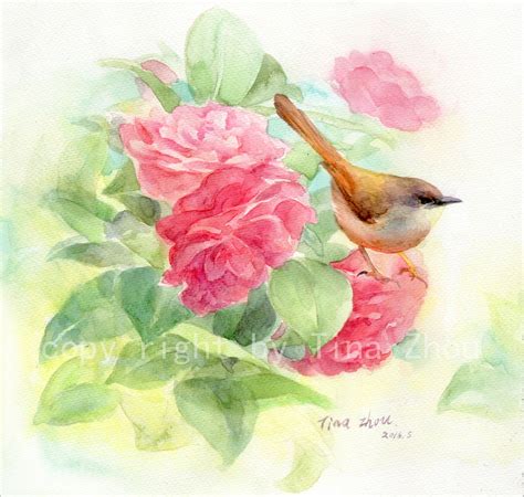 Watercolor Bird Watercolor Painting Bird Painting | Etsy