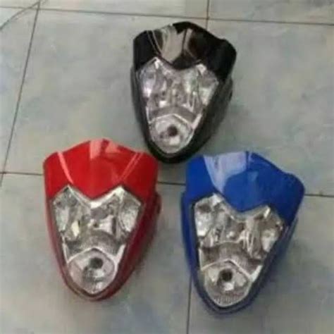 Jual Kedok Headlamp Reflektor Set Assy Lampu Depan Suzuki Satria Fu 150