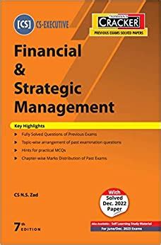 Taxmann Cracker Cs Executive Financial Strategic Management New