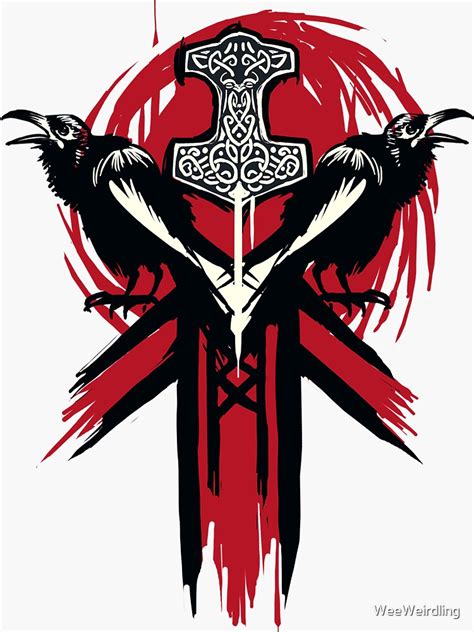 "For Honor - Vikings" Sticker for Sale by WeeWeirdling | Redbubble