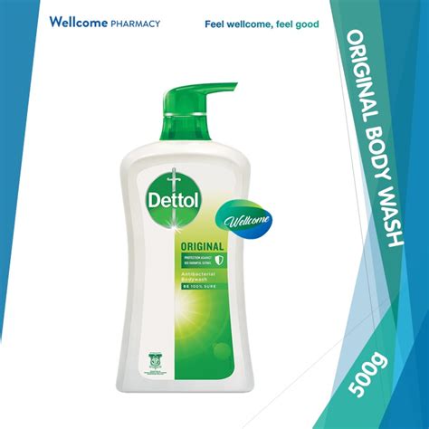 Dettol Original Antibacterial Body Wash 500g Shopee Malaysia