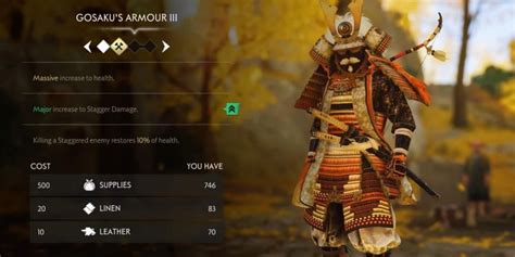 Best Armor Sets In Ghost Of Tsushima How To Get Them