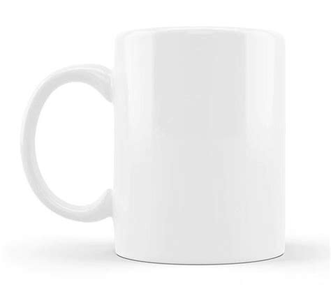 Blank Ceramic Sublimation Mug For Drinking Gifting Pattern Plain