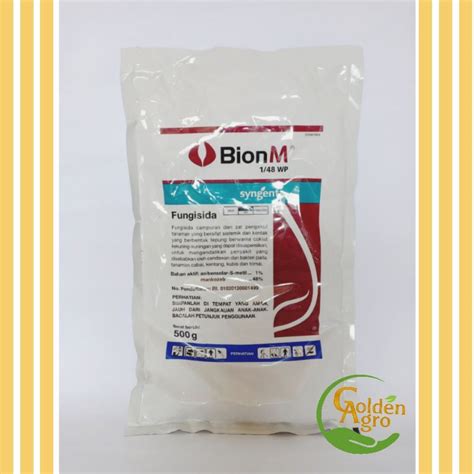 Jual FUNGISIDA BION M 1 48 WP 500GR GR GRAM Shopee Indonesia