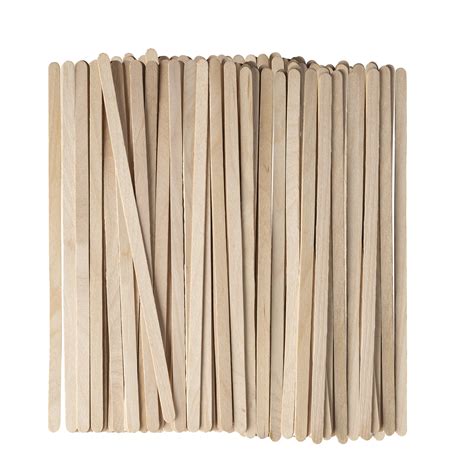 Amazon.com: Gusto [1000 Count] 7.5 InchWooden Coffee Stirrers - Wood