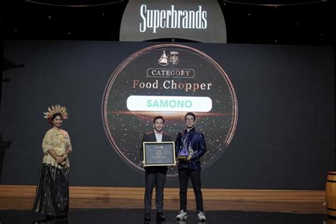 Samono Raih Penghargaan Superbrands 2024 Info Katadata Co Id