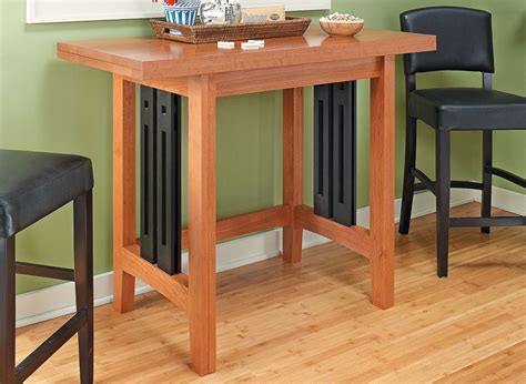 folding table woodworking project woodsmith plans