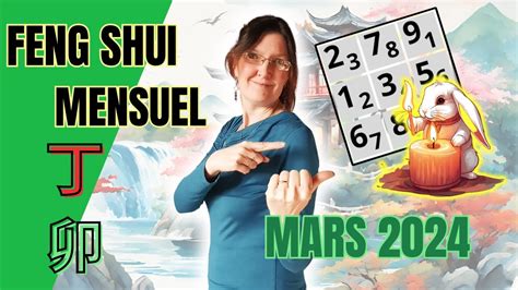 FENG SHUI 2024 Mars énergies du MOIS Ba Zhai étoiles volantes