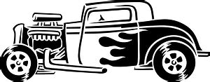 Hot Rod Free Vector Clipart Images On Creazilla
