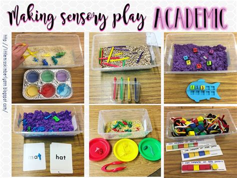 Little Miss Kims Class Making Sensory Play Academic