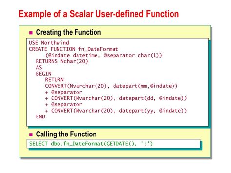 Ppt Module 10 Implementing User Defined Functions Powerpoint