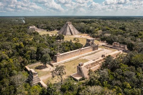 Chich N Itz Mexikos Beeindruckende Antike Maya Stadt