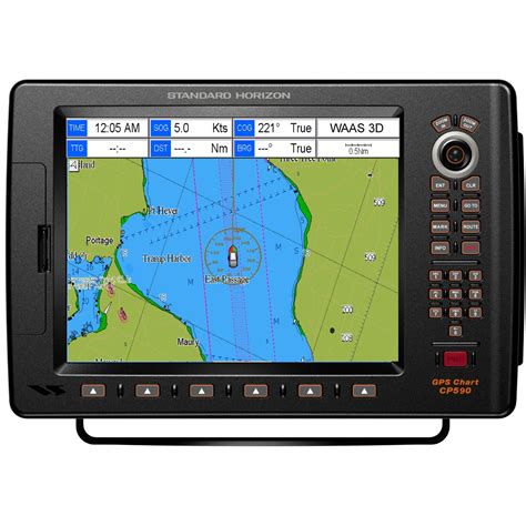 Chart Plotter Cp590 Nc Standard Horizon Radio Ais Gps