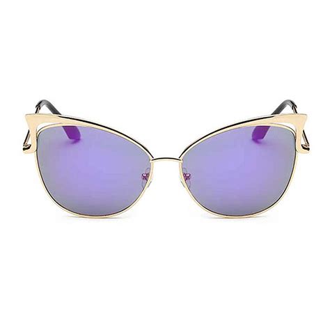 The Angel Wing Sunglasses Purple In 2021 Winged Sunglasses Sunglasses Gold Metal