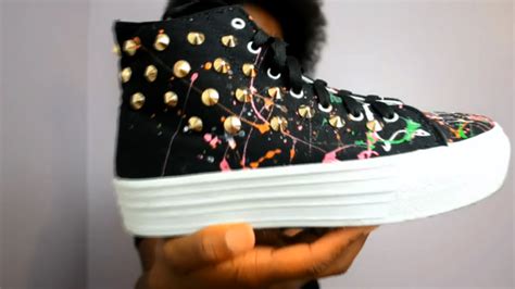 How to Make DIY Studded Sneakers | Curious.com