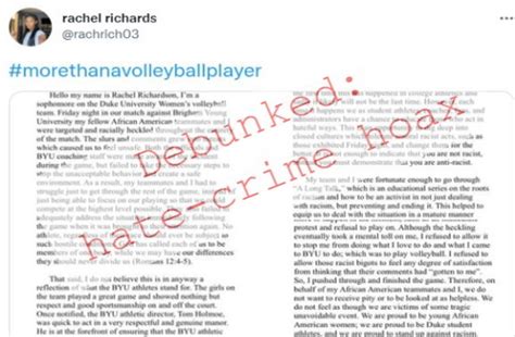 After exhaustive investigation, BYU declares Duke athlete’s racial slur ...