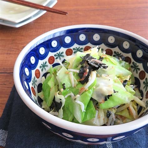 レンジで簡単和総菜キャベツとしらすのおかか胡麻和え By Kaana57さん レシピブログ 料理ブログのレシピ満載！