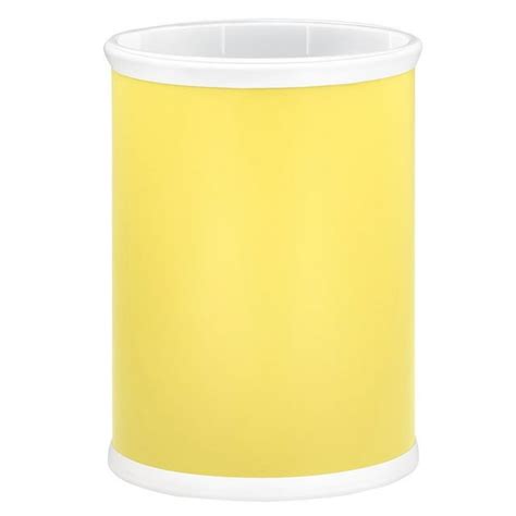 Kraftware Kids Rainbow Collection Oval Wastebasket With Plastic Liner